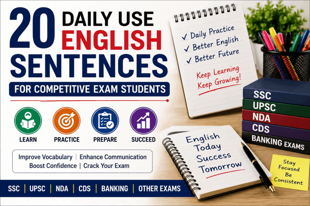 daily use sentences