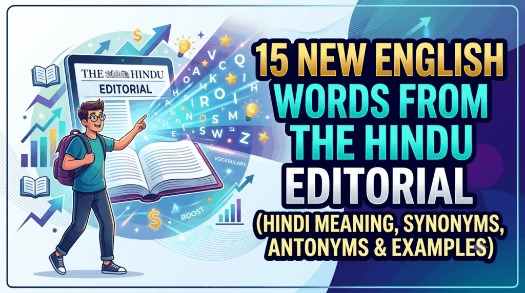 15 new english words for editorial vocabulary