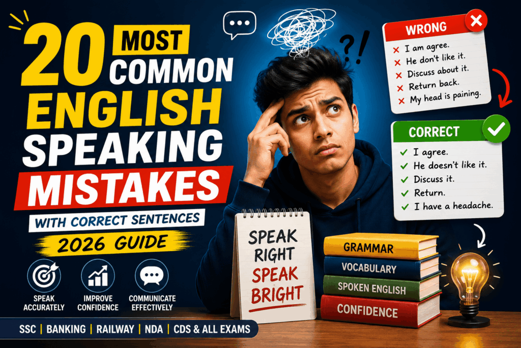 20 common speaking mistakes