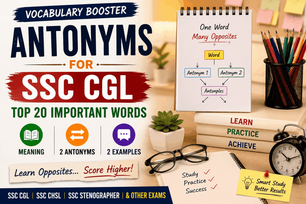 antonyms for ssc chsl