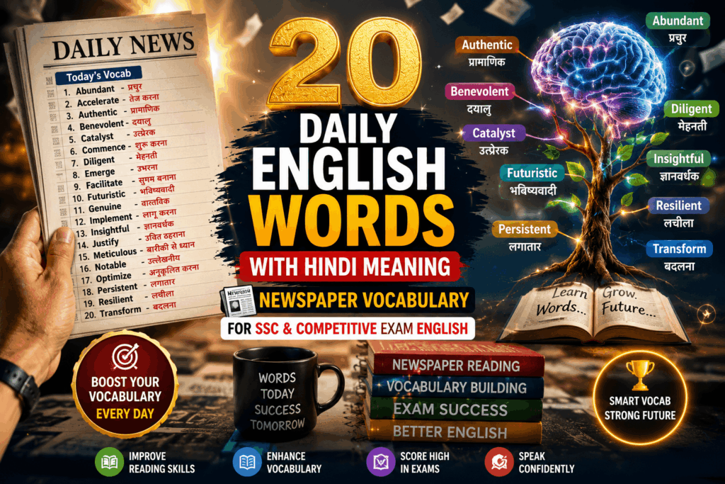 daily english vocabulary