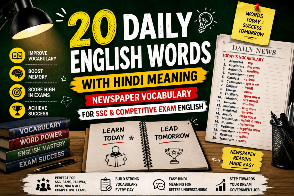 daily english words