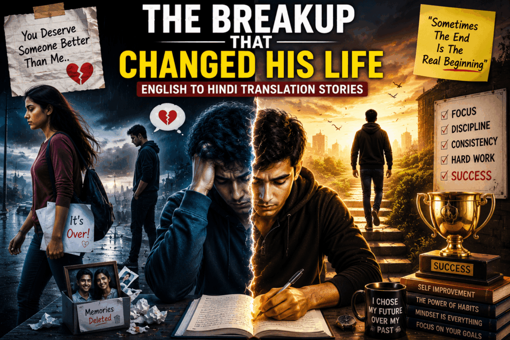 english hindi translation story