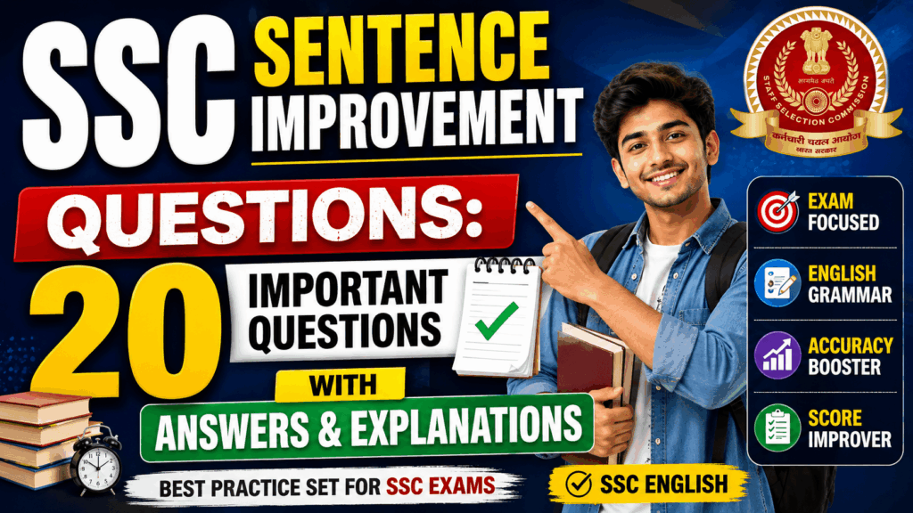 sentence improvemnet ssc
